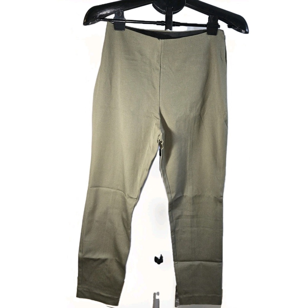 A New Day Olive Green SZ 6 Stretch Capri/Ankle Pants NWT